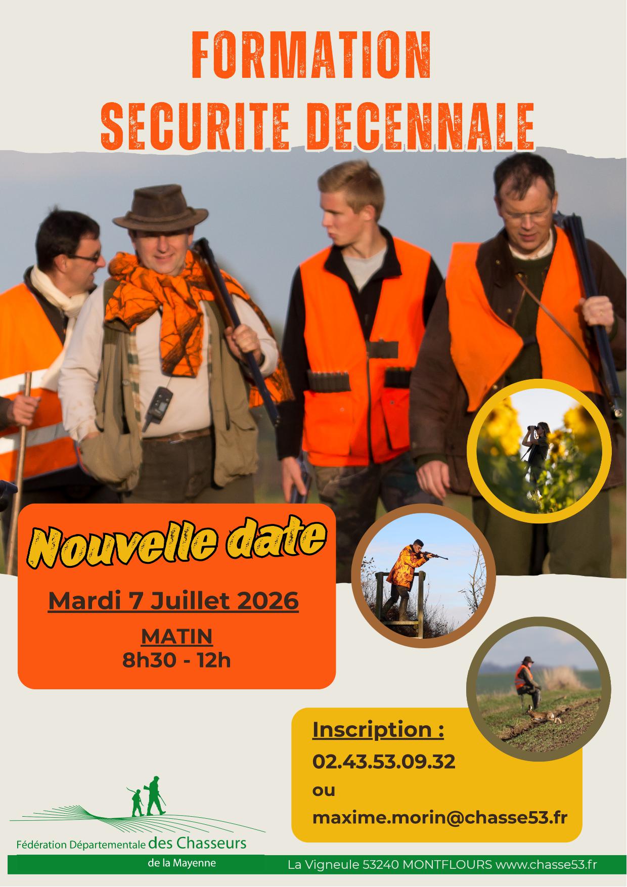 Formation Securité Décénnale Premier trimestre